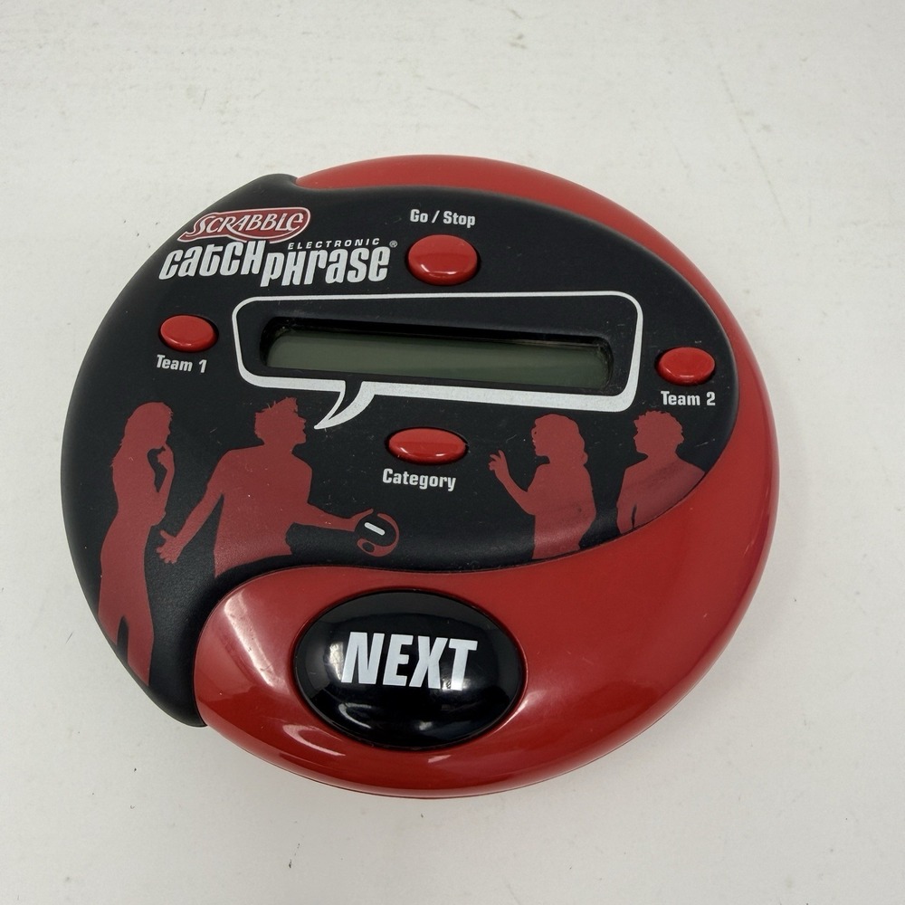 Scrabble Catch Phrase Electronic Handheld Travel Party Hasbro Red‎  Replacement